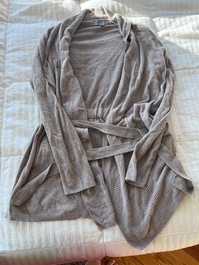 Barefoot Dreams Cozy Chic Ultra Lite Belted Wrap Cardigan